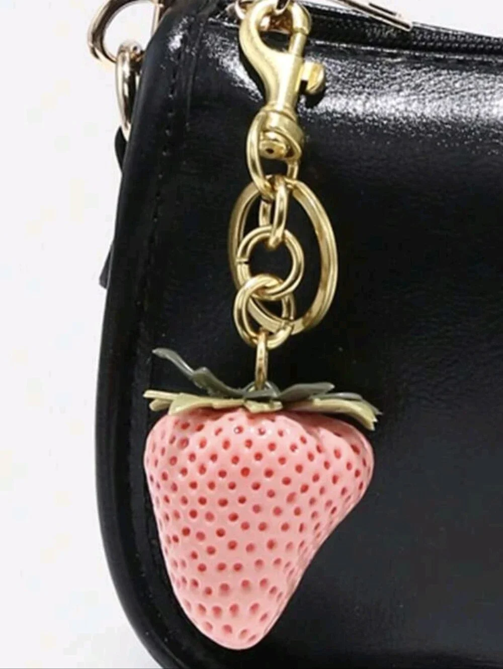 Strawberry 🍓 Bag Charm/ Keychain NEW